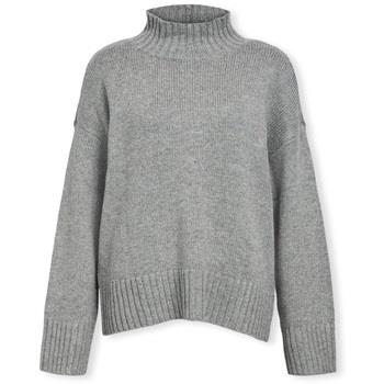 Trui Object Noos Agnes LO Knit - Medium Grey Melange