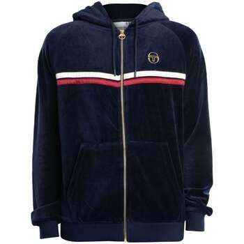 Sweater Sergio Tacchini Dallas Velours Hoodie met Rits