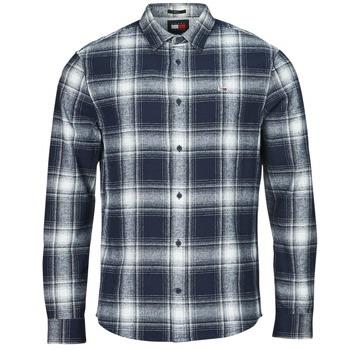 Overhemd Lange Mouw Tommy Jeans TJM REG CHECK FLANNEL SHIRT EXT