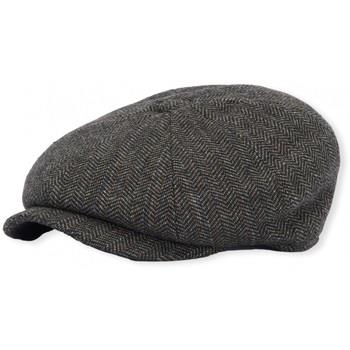 Pet Barbour Cap Fyne Tweed Baker Boy - Olive