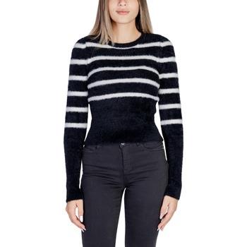 Trui Only Onlpiumo Ls Puff Stripe O-Neck Cc Knt 15324211