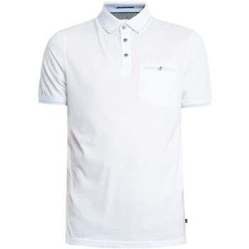 Polo Shirt Korte Mouw Ted Baker Poloshirt met vogeloogstreepkraag