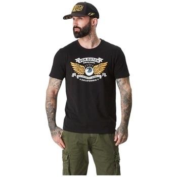 T-shirt Von Dutch TEE SHIRT SLUB AVEC LOGO