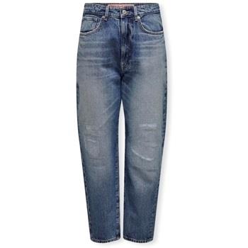 Straight Jeans Only Irvine Jeans - Medium Blue Denim