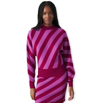 Trui Minueto Krull Knit - Purple