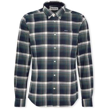 Overhemd Lange Mouw Barbour Sheldton Tailored Shirt - Dark Navy