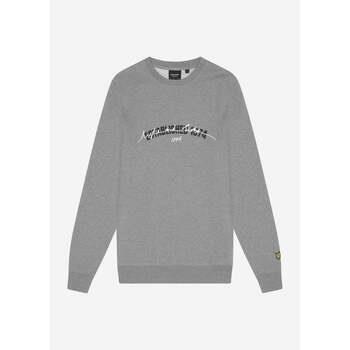 Trui Lyle &amp; Scott Established 1874 graphic crew neck sweatshirt