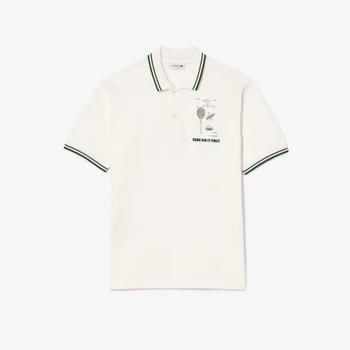 T-shirt Lacoste SHORT SLEEVED RIBBED COLLAR