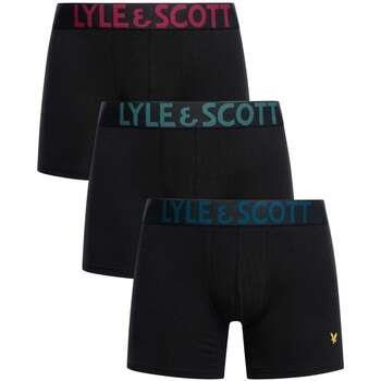 Boxers Lyle &amp; Scott Daniel 3-pack multi tailleband zwembroek