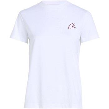 T-shirt Korte Mouw Ck Jeans Embroidered Ck Regul