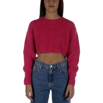 Sweater Shopart Maglione Crop Fuxia