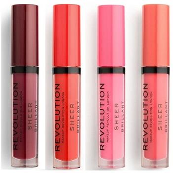 Lipgloss Makeup Revolution Set van 4 Sheer Brilliant Lipglosses - 147 ...