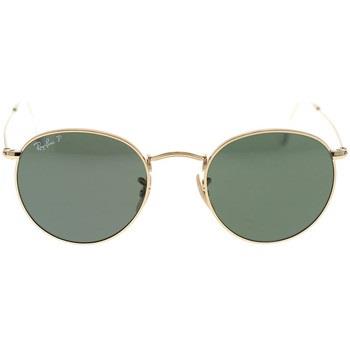 Zonnebril Ray-ban Occhiali da Sole Round Metal RB3447 001/58 Polarizza...