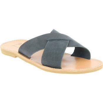 Slippers Attica Sandals ORION NUBUCK BLACK