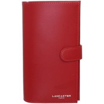 Portefeuille LANCASTER Compagnon en cuir Ref 40313 rouge 19.5*11*2 cm