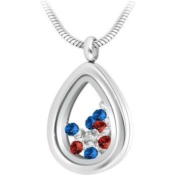 Collier Sc Crystal BS1976-TRICOLORE