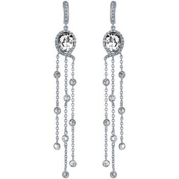 Boucles oreilles Mademoiselle Jolie Paris SENSUELLE chainettes en Cris...