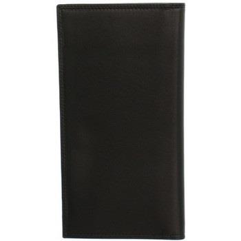 Portefeuille Francinel Porte-chéquier en cuir ref_46413 Noir 12*23*1