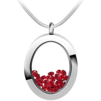 Collier Sc Crystal B1522-ROUGE