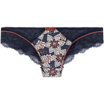 Tangas Pomm'poire Tanga imprimé bleu Collection