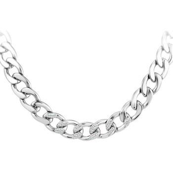 Collier Sc Crystal B2900-ARGENT