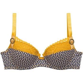 Rembourrés Pomm'poire Soutien-gorge ampliforme coque moulée jaune Tart...