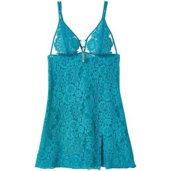 Pyjamas / Chemises de nuit Pomm'poire Nuisette turquoise Clin d'oeil