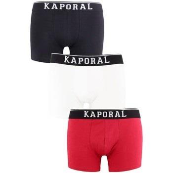 Boxers Kaporal Pack x3 Front logo