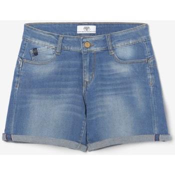 Short Le Temps des Cerises Short paola en jeans bleu