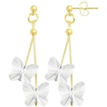 Boucles oreilles Sc Bohème BS161-ASE038-DORE-CRYS