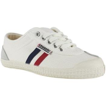 Baskets Kawasaki Retro 23 Canvas Shoe K23 01W White Retro