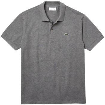 T-shirt Lacoste Polo Homme REF 53440 1VQ Gris chine