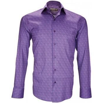 Chemise Emporio Balzani chemise stretch benedetto violet
