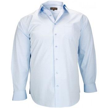 Chemise Doublissimo chemise classique cardiff bleu