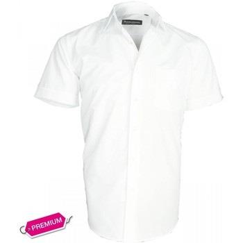 Chemise Emporio Balzani chemise basic-manche-courte blanc