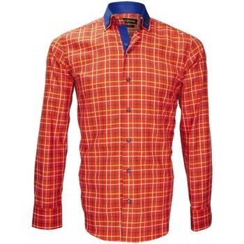 Chemise Emporio Balzani chemise a coudieres colloseo orange