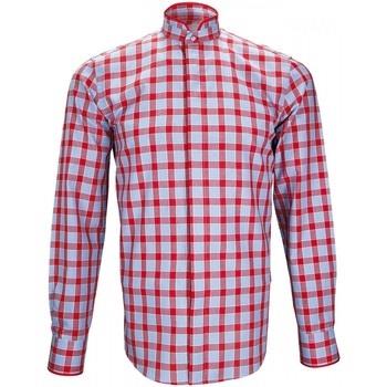 Chemise Andrew Mc Allister chemise col mao winch rouge