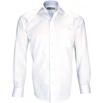 Chemise Emporio Balzani chemise double fil 120/2 pasoli blanc