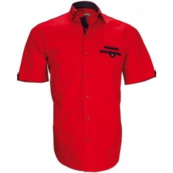 Chemise Emporio Balzani chemisettes mode tascoli rouge