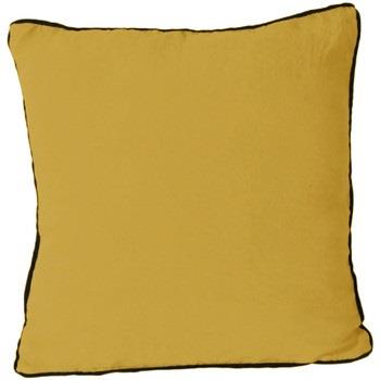 Housses de coussins Vent Du Sud Housse de coussin Gold pur lin lavé 45...