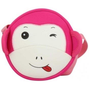 Cartable Maskot Petit sac bandoulière Trafikot le Singe Rose