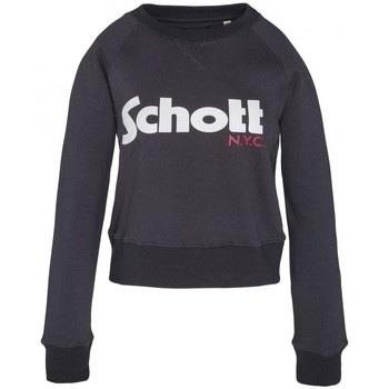 Sweat-shirt Schott Sweatshirt SW GINGER 1 W Marine