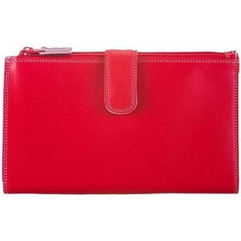 Portefeuille Mywalit Compagnon cuir ref_46401 Rouge 18*11*2