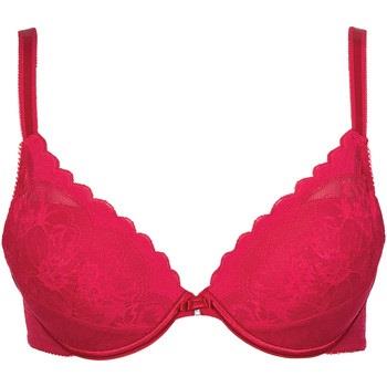 Rembourrés Lisca Soutien-gorge push-up Evelyn rouge