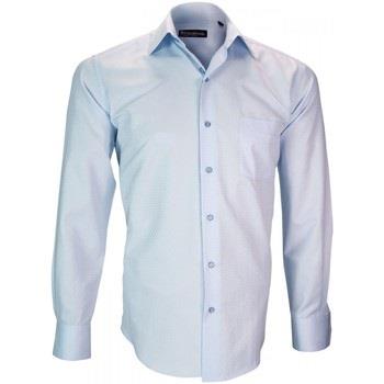 Chemise Emporio Balzani chemise repasage facile bari bleu