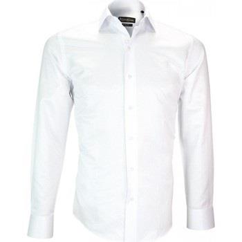 Chemise Emporio Balzani chemise repasage facile roma blanc