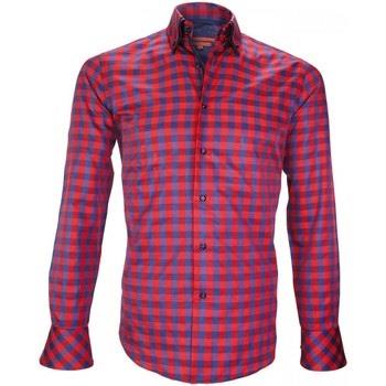 Chemise Andrew Mc Allister chemise double col cardiff rouge
