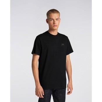 T-shirt Edwin 45421MC000120 LOGO CHEST-BLACK