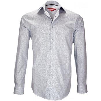 Chemise Andrew Mc Allister chemise imprimee kilburn blanc