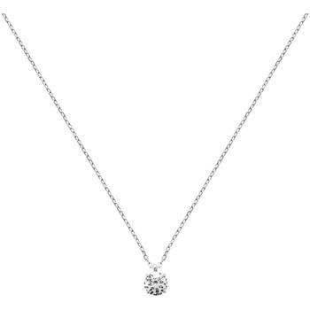 Collier Brillaxis Collier argent solitaire oxyde 6 mm